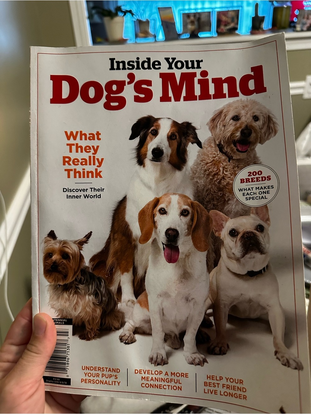 Inside Your Dog's Mind Magazine - White & Red Cover